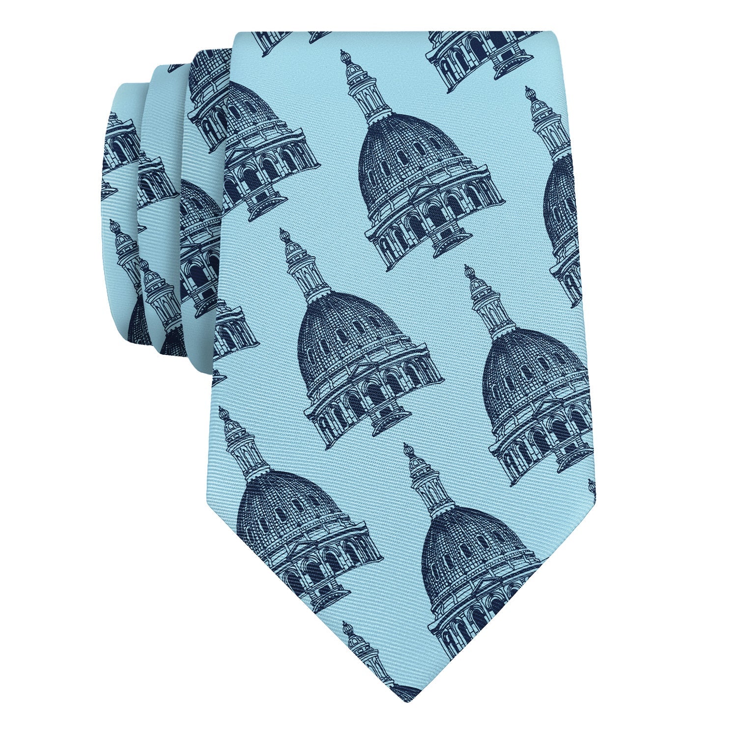 Denver Capitol Necktie - Rolled - Knotty Tie Co.