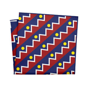 Denver Flag Pocket Square - 12" Square - Knotty Tie Co.