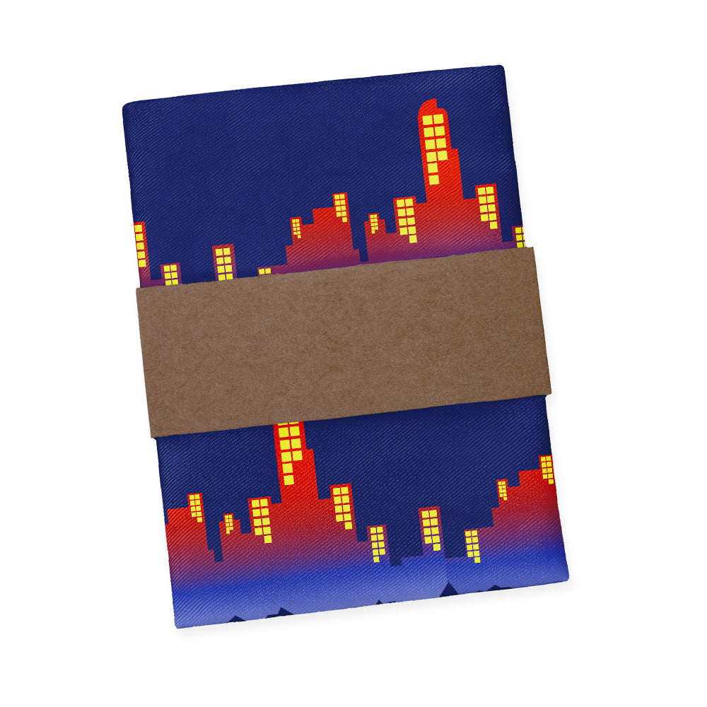 Denver Skyline Pocket Square - Packaging - Knotty Tie Co.