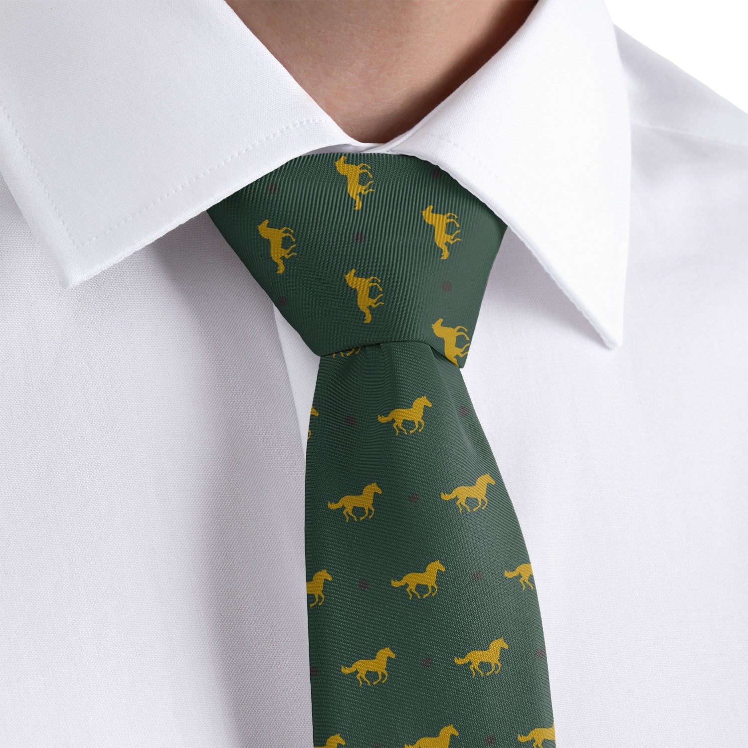 Derby Horses Necktie -  -  - Knotty Tie Co.