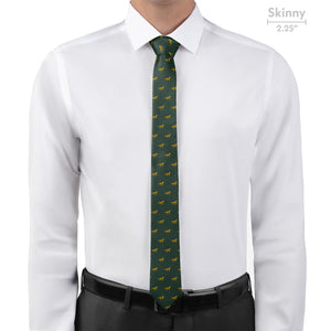 Derby Horses Necktie - Skinny - Knotty Tie Co.