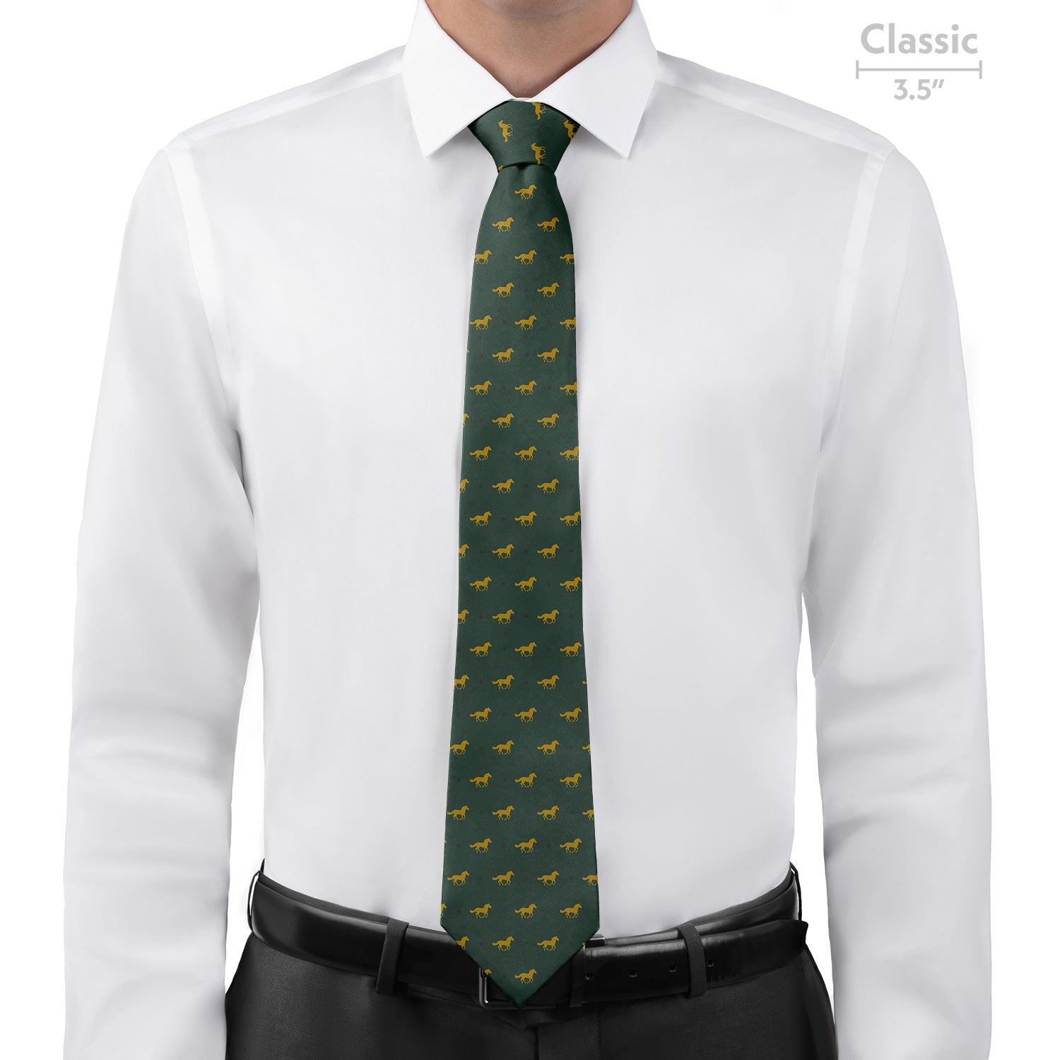 Derby Horses Necktie - Classic - Knotty Tie Co.