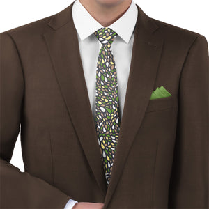 Dew Paisley Necktie - Matching Pocket Square - Knotty Tie Co.