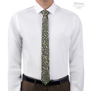 Dew Paisley Necktie - Skinny - Knotty Tie Co.