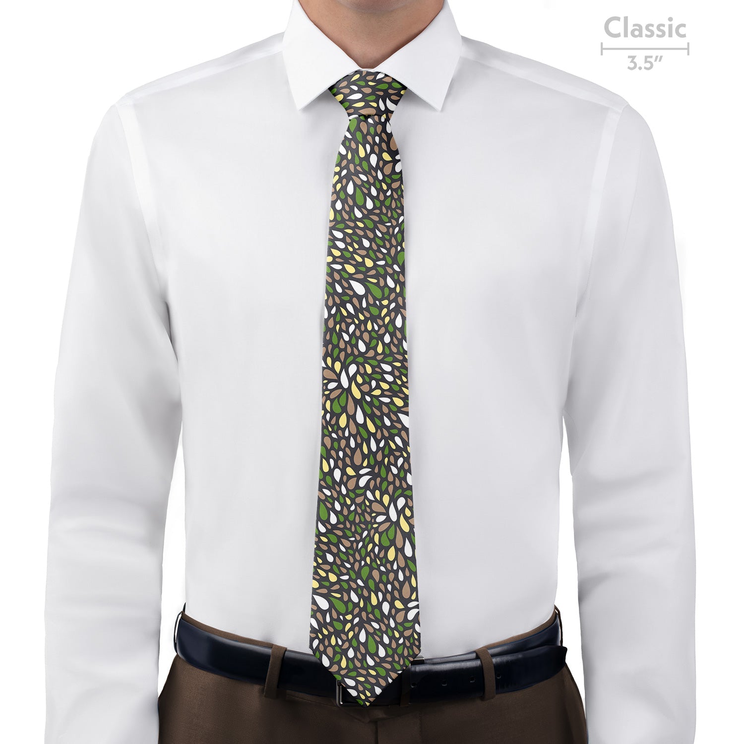 Dew Paisley Necktie - Classic - Knotty Tie Co.