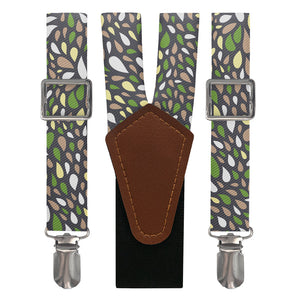 Dew Paisley Suspenders - Main View - Knotty Tie Co.