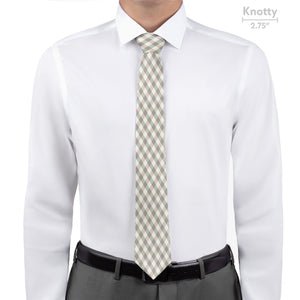 Diamond Plaid Necktie - Knotty - Knotty Tie Co.