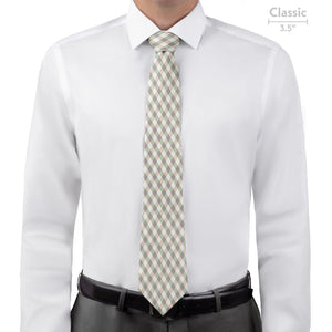 Diamond Plaid Necktie - Classic - Knotty Tie Co.