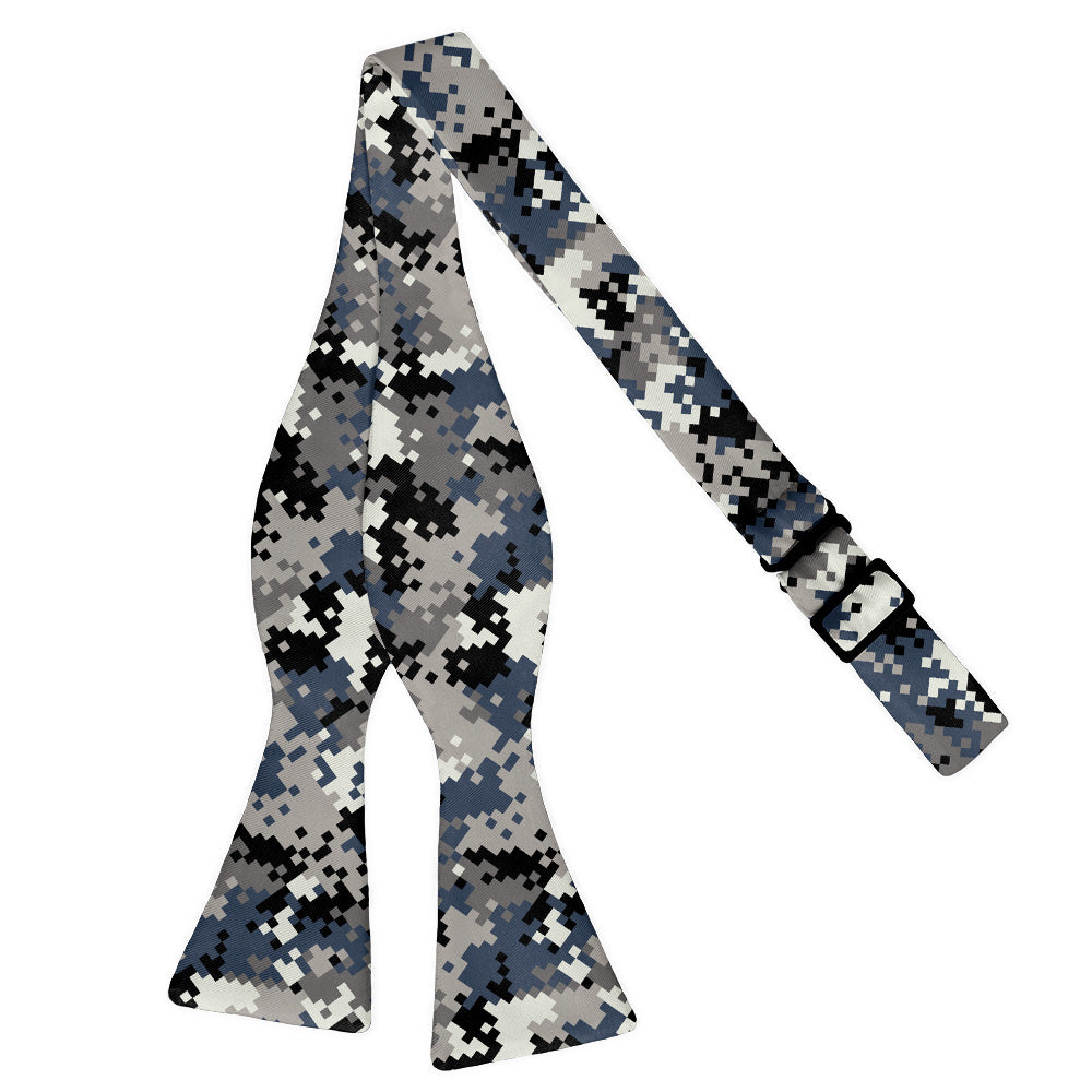 Digi Camo Bow Tie - Adult Extra-Long Self-Tie 18-21" - Knotty Tie Co.