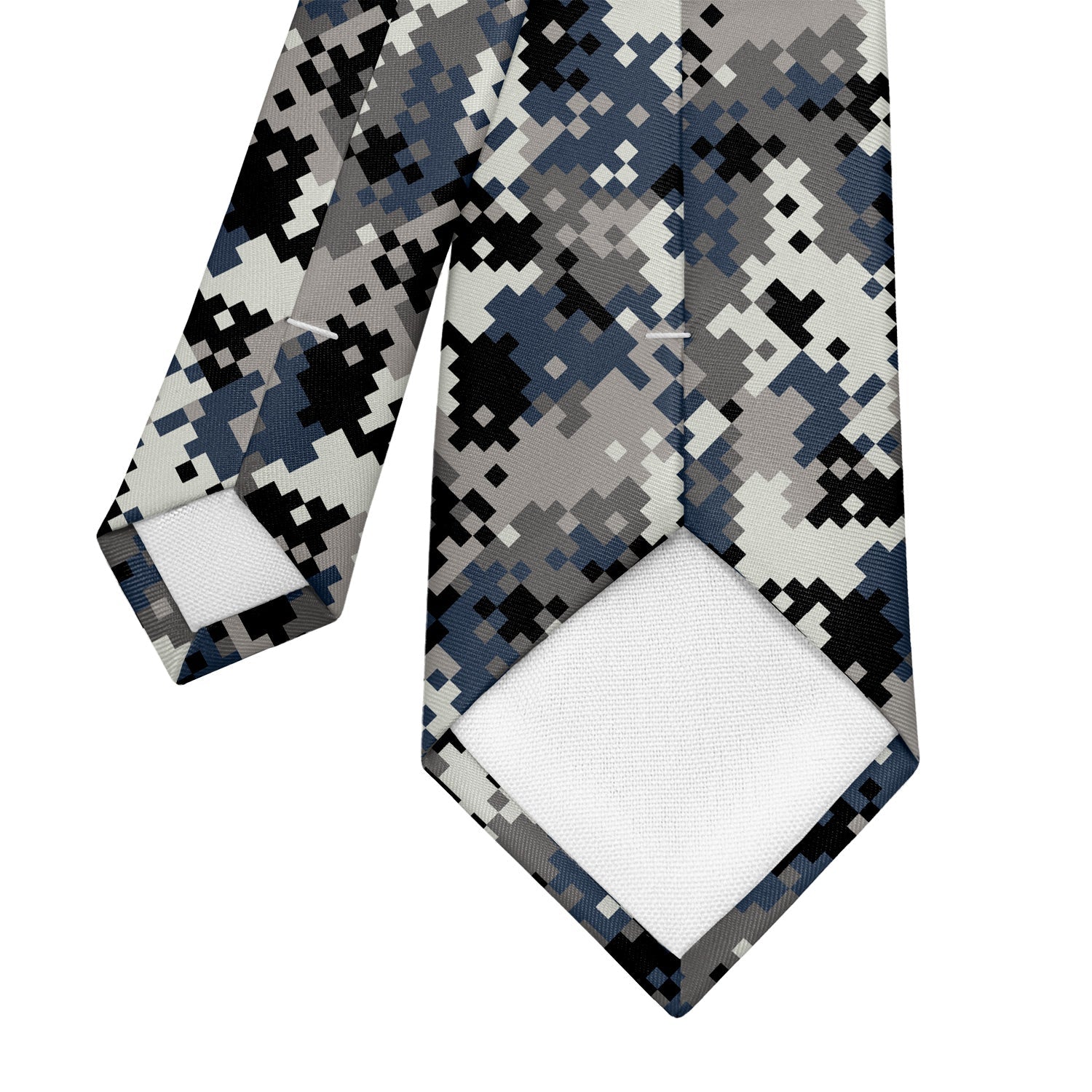 Digi Camo Necktie - Tipping - Knotty Tie Co.