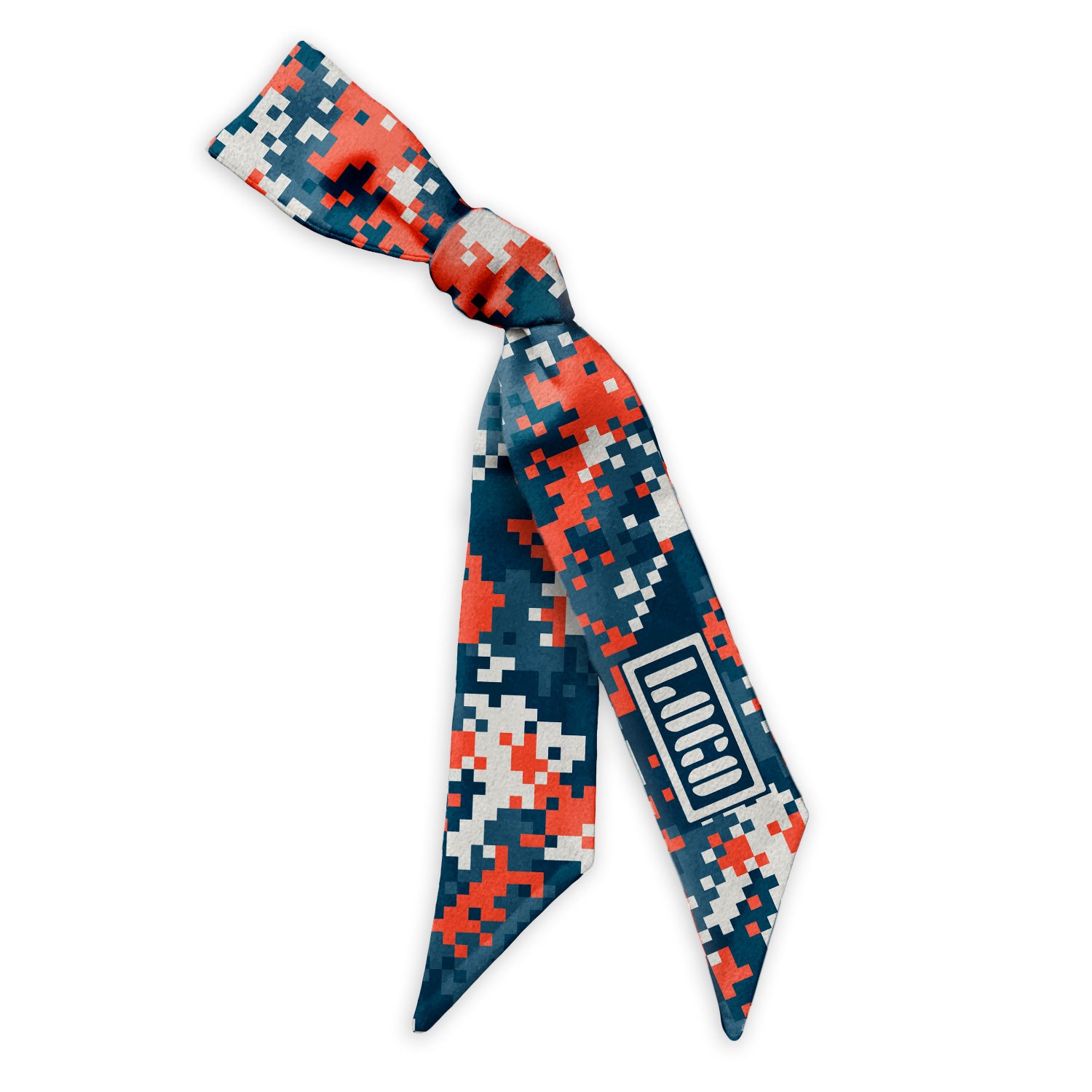 Digi Camo 4 Hair Flat Lay Logo Scarf - Knotty Tie Co.