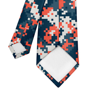 Custom Digi Camo 1 Logo Tie - Tipping - Knotty Tie Co.