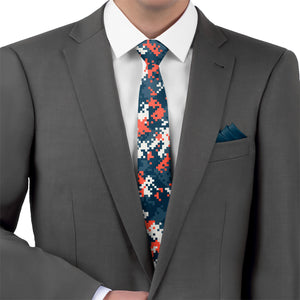 Custom Digi Camo 1 Logo Tie - Suit - Knotty Tie Co.