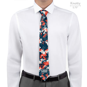 Custom Digi Camo 1 Logo Tie - Knotty - Knotty Tie Co.