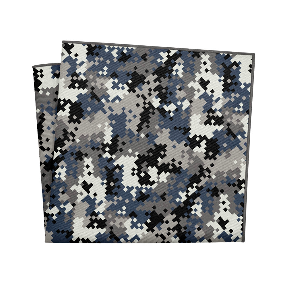 Digi Camo Pocket Square - 12" Square - Knotty Tie Co.