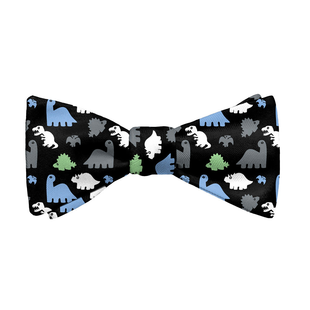 Dinosaur Bow Tie - Adult Standard Self-Tie 14-18" - Knotty Tie Co.