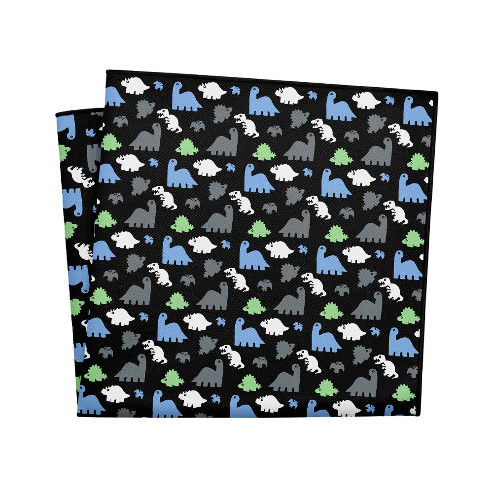 Dinosaur Pocket Square - 12" Square - Knotty Tie Co.