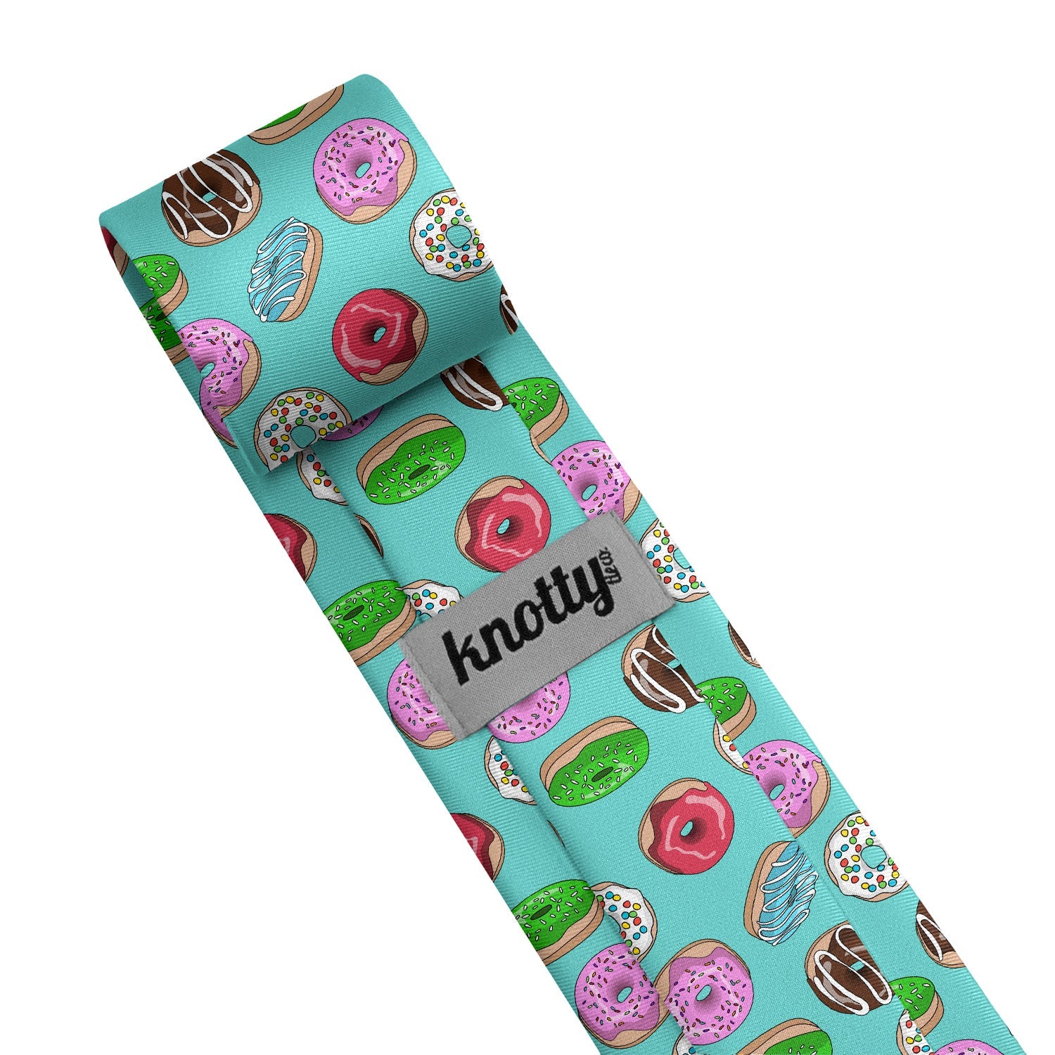 Donuts Necktie - Tag - Knotty Tie Co.