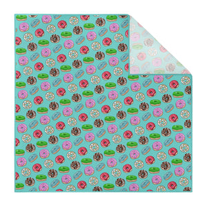 Donuts Pocket Square - Printed - Knotty Tie Co.