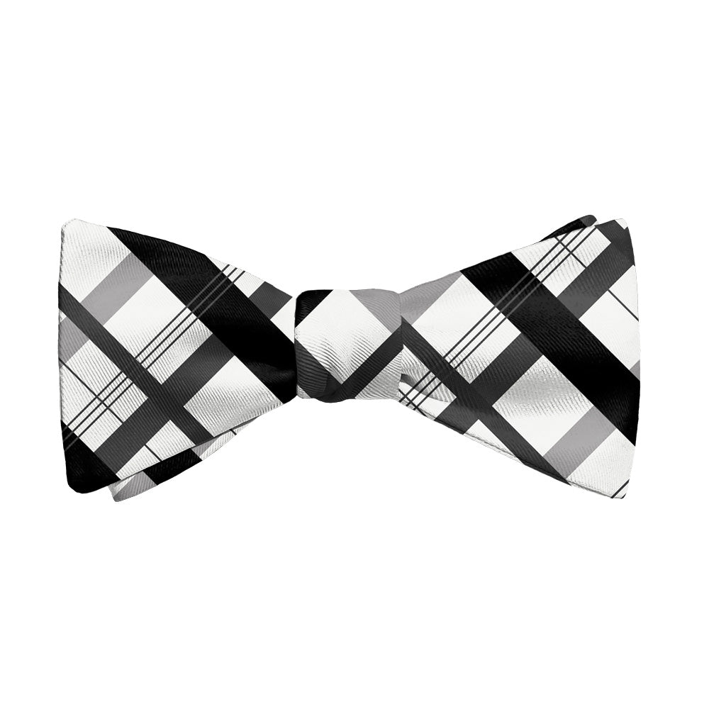 Downing Plaid Bow Tie - Adult Extra-Long Self-Tie 18-21" - Knotty Tie Co.