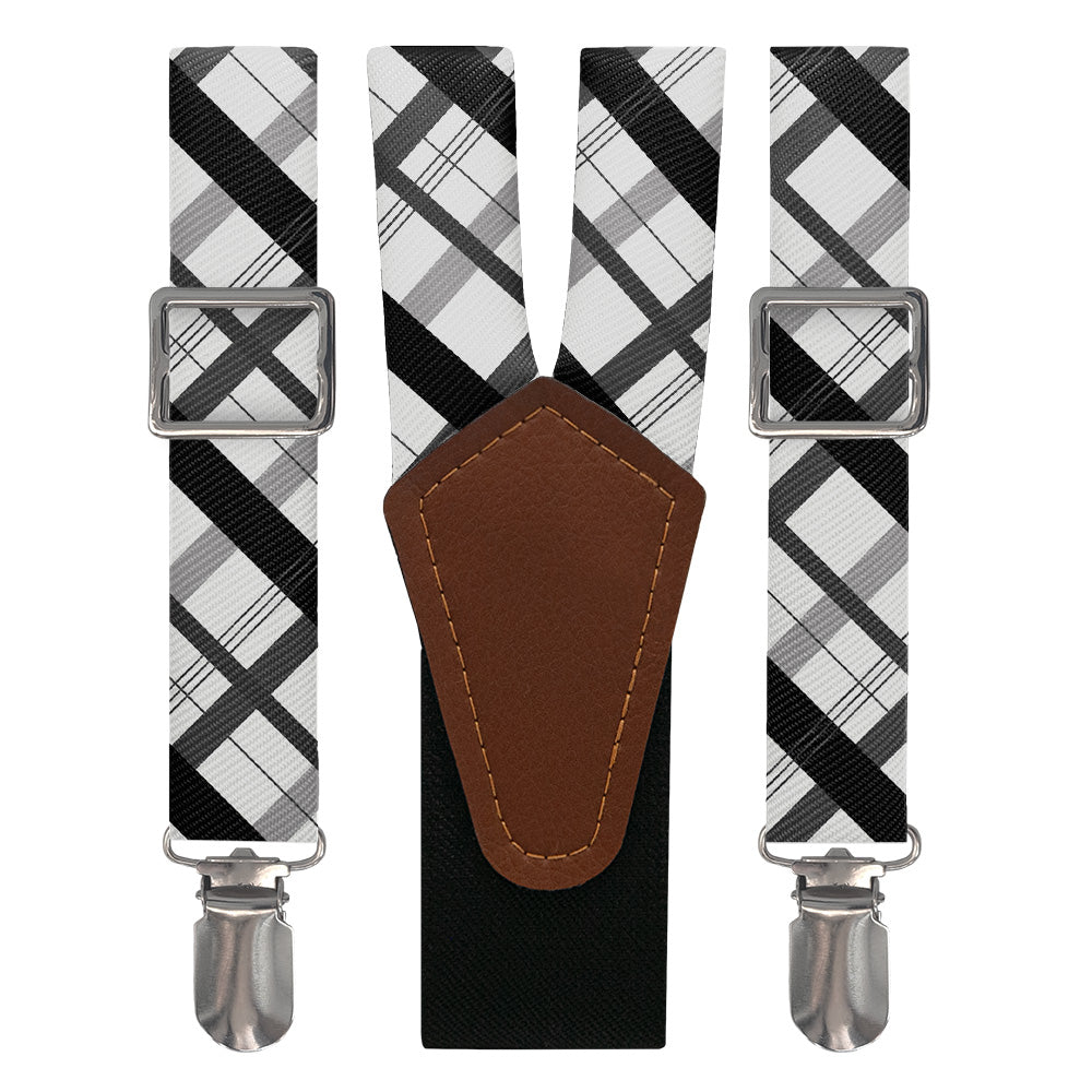 Downing Plaid Suspenders - Main View - Knotty Tie Co.