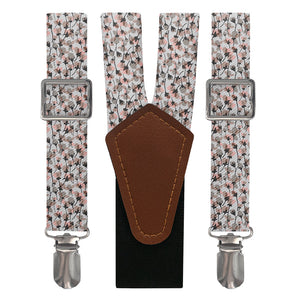 Dried Floral Suspenders - Main View - Knotty Tie Co.