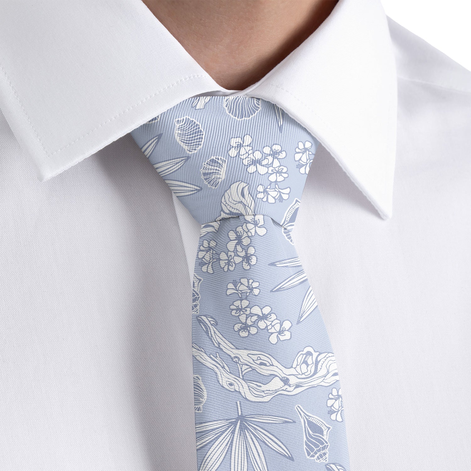 Driftwood Floral Necktie - Dress Shirt - Knotty Tie Co.