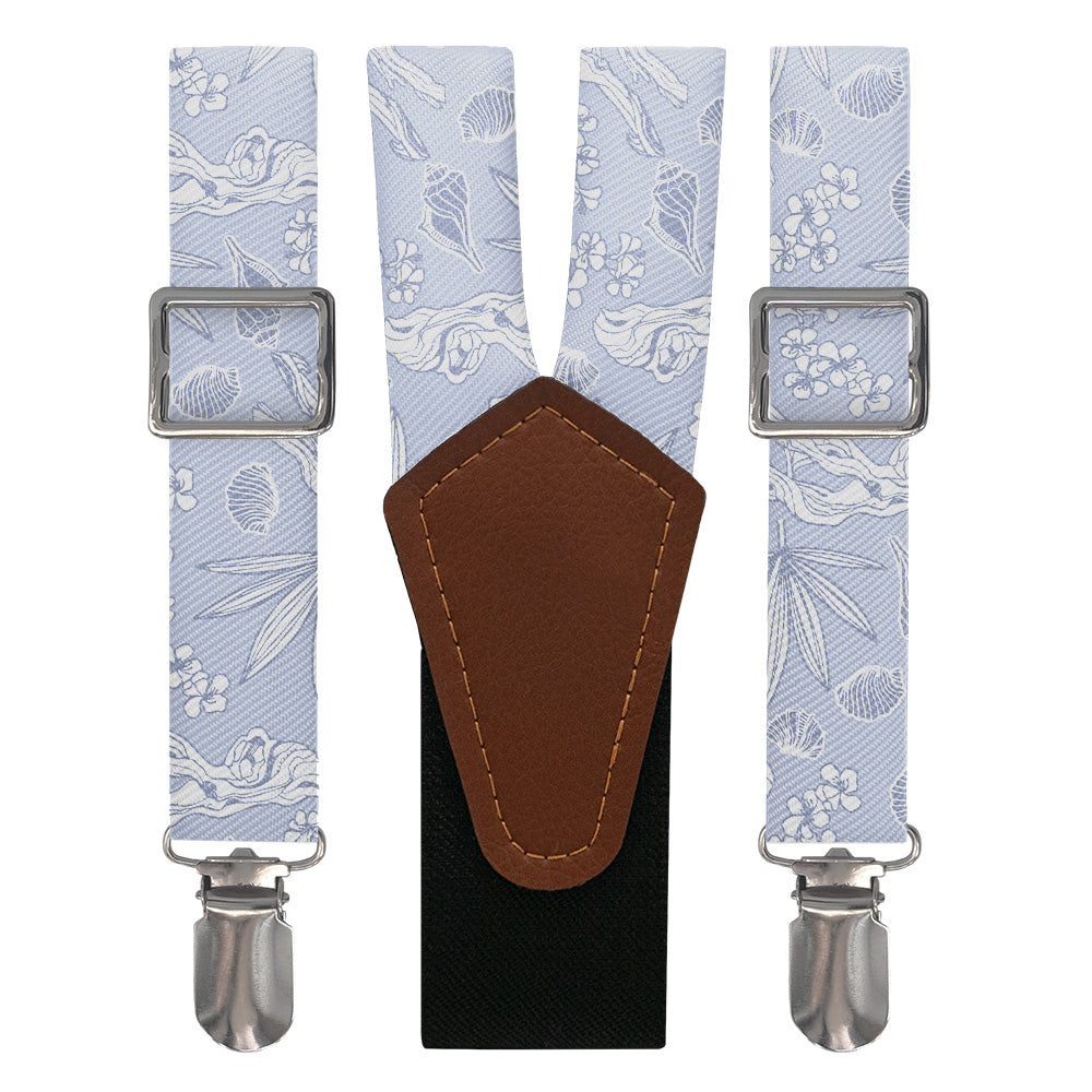 Driftwood Floral Suspenders - Main View - Knotty Tie Co.