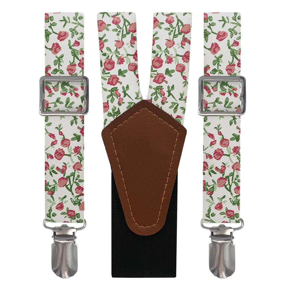 Edward Floral Suspenders - Main View - Knotty Tie Co.