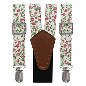 Edward Floral Suspenders - Main View - Knotty Tie Co.