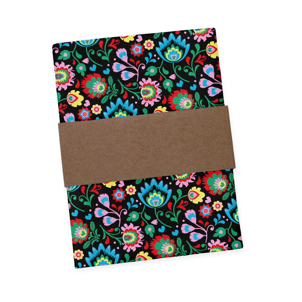 Electric Daisy Floral Pocket Square - Packaging - Knotty Tie Co.