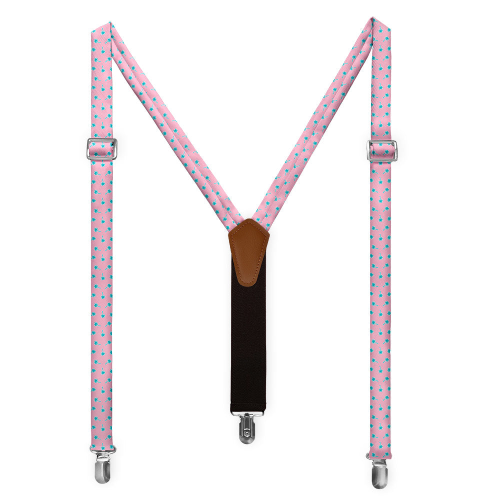 Electric Palm Suspenders - Full Front View - Knotty Tie Co.