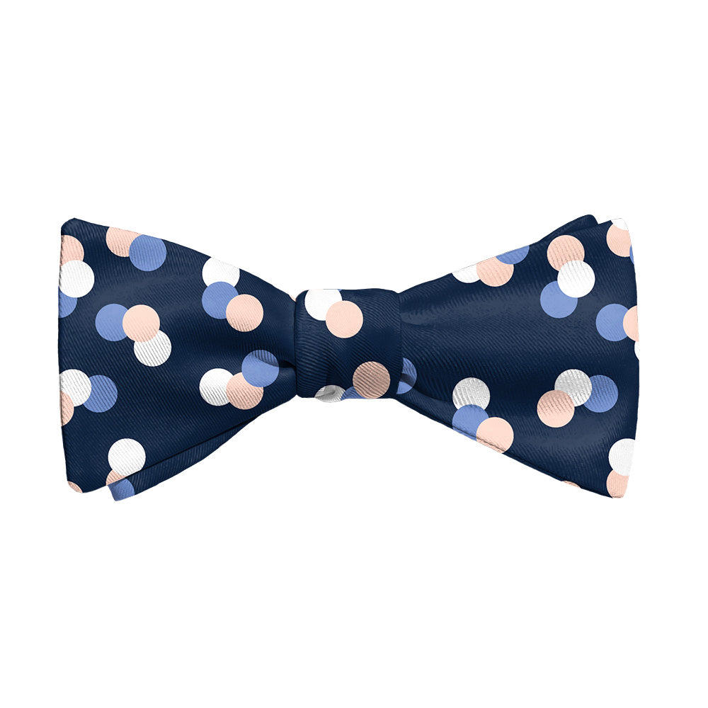 Elizabeth Dots Bow Tie - Adult Standard Self-Tie 14-18" - Knotty Tie Co.