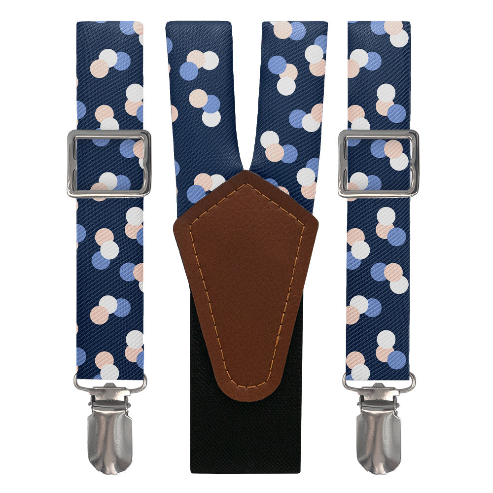 Elizabeth Dots Suspenders - Main View - Knotty Tie Co.