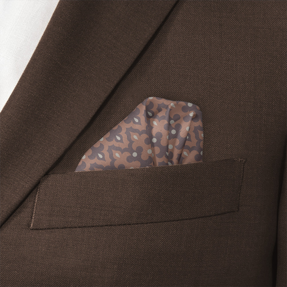 Englewood Pocket Square - Wave Fold - Knotty Tie Co.