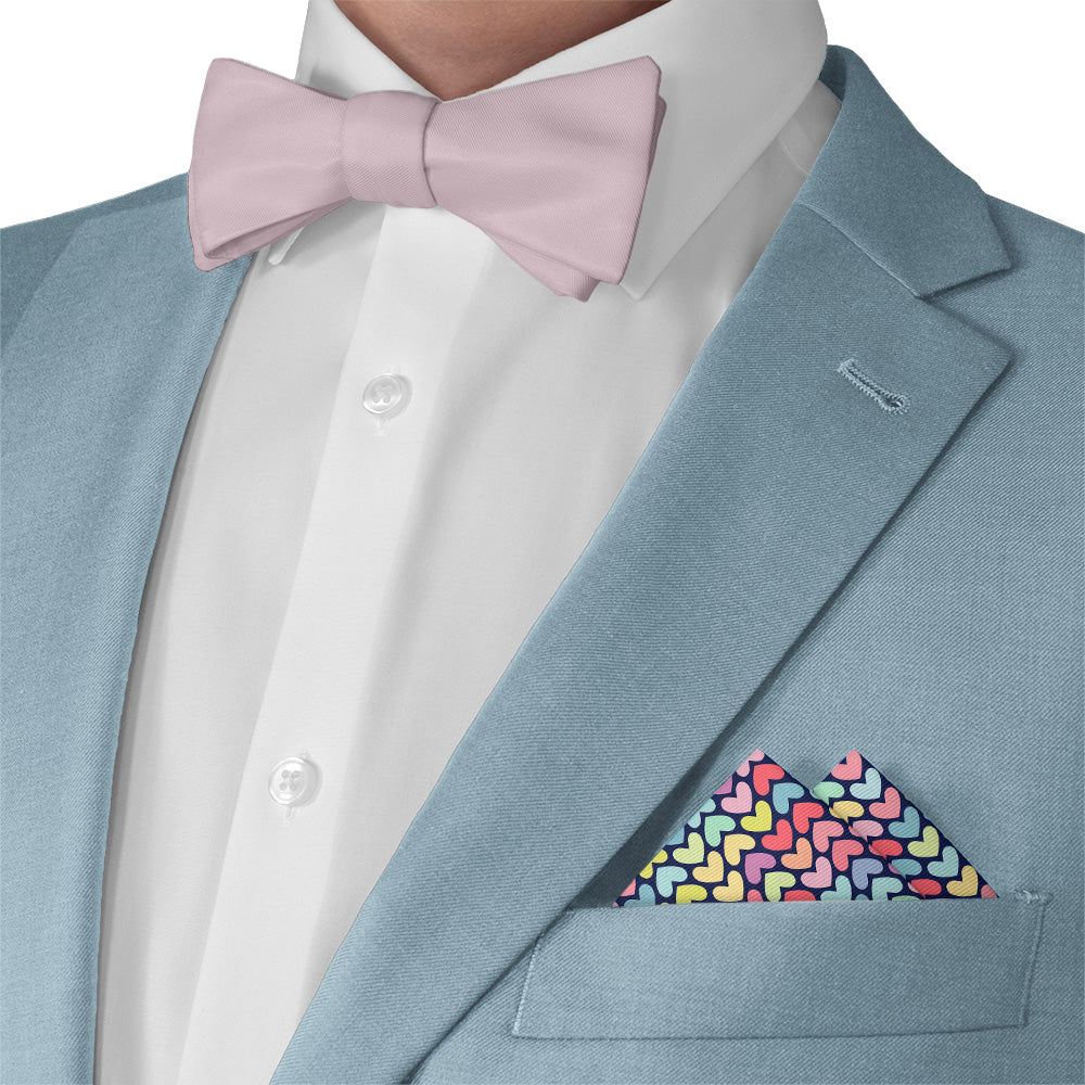 Equal Love Pocket Square - Matching Bow Tie - Knotty Tie Co.