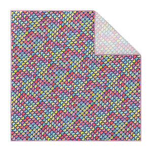 Equal Love Pocket Square - Printed - Knotty Tie Co.