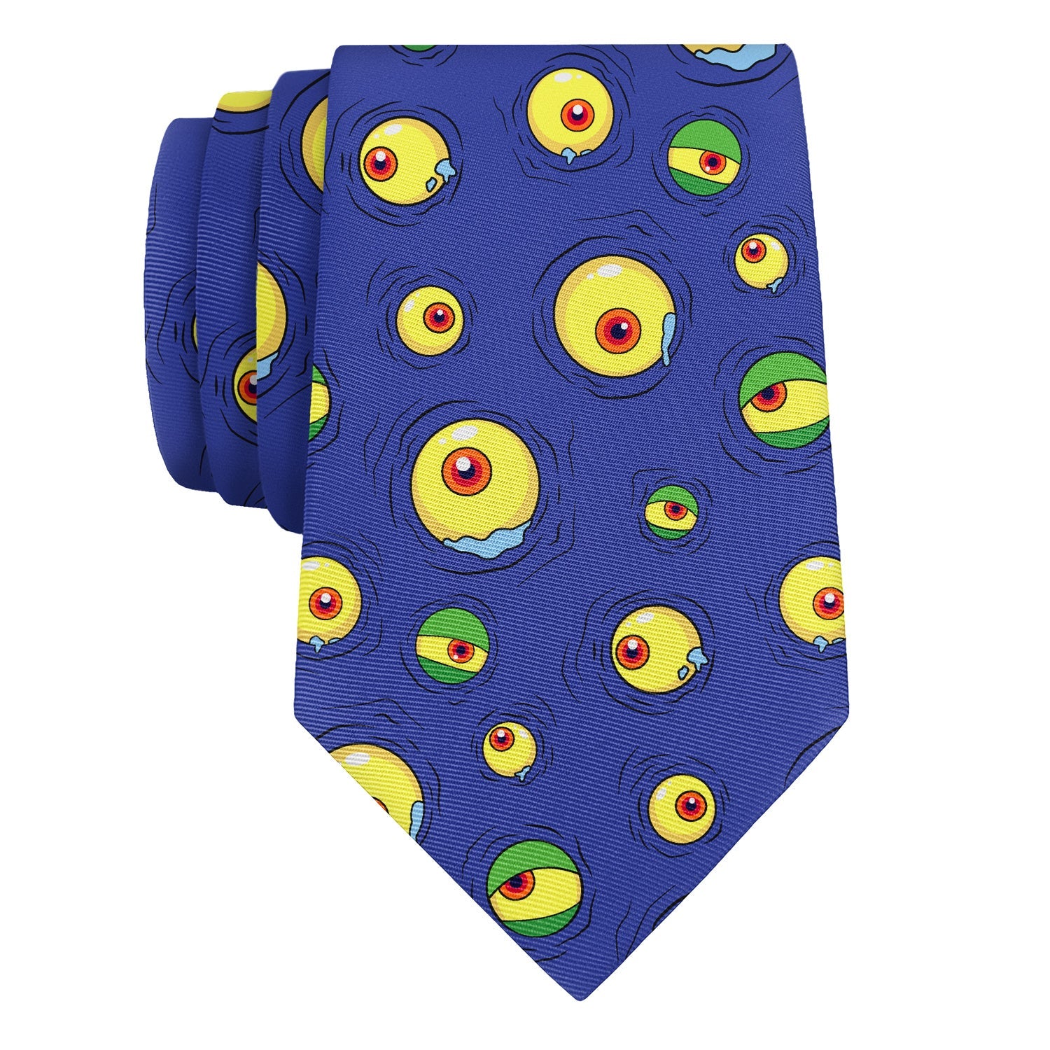 Eyeballs Necktie - Rolled - Knotty Tie Co.