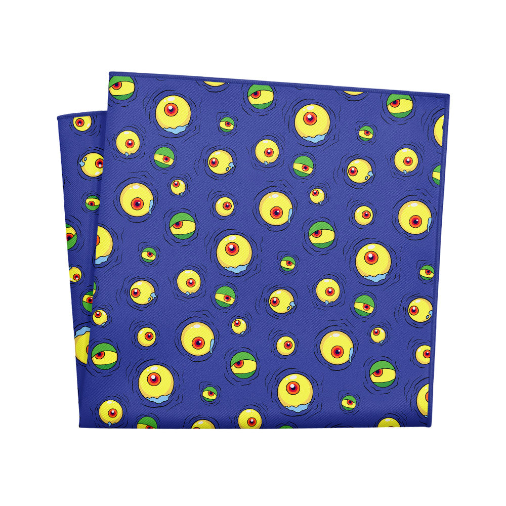 Eyeballs Pocket Square - 12" Square - Knotty Tie Co.