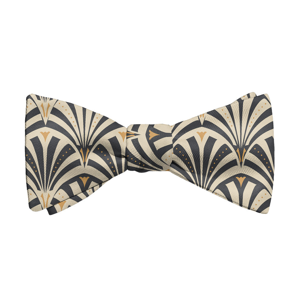 Fanfare Geometric Bow Tie - Adult Extra-Long Self-Tie 18-21" - Knotty Tie Co.