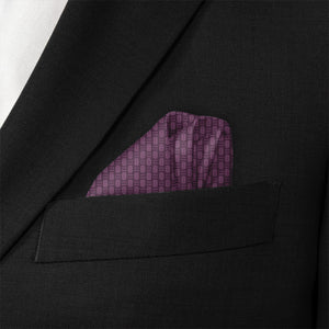 Faux Weave Pocket Square - Wave Fold - Knotty Tie Co.