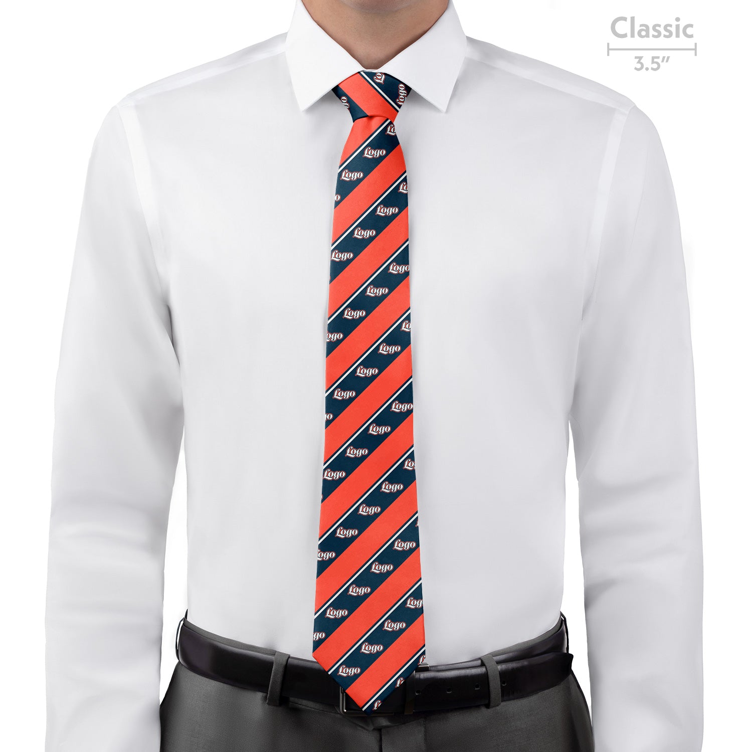 Custom Federal 2 Logo Tie - Classic - Knotty Tie Co.