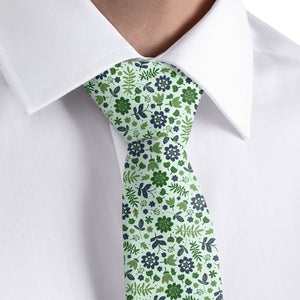 Field Floral Necktie - Dress Shirt - Knotty Tie Co.