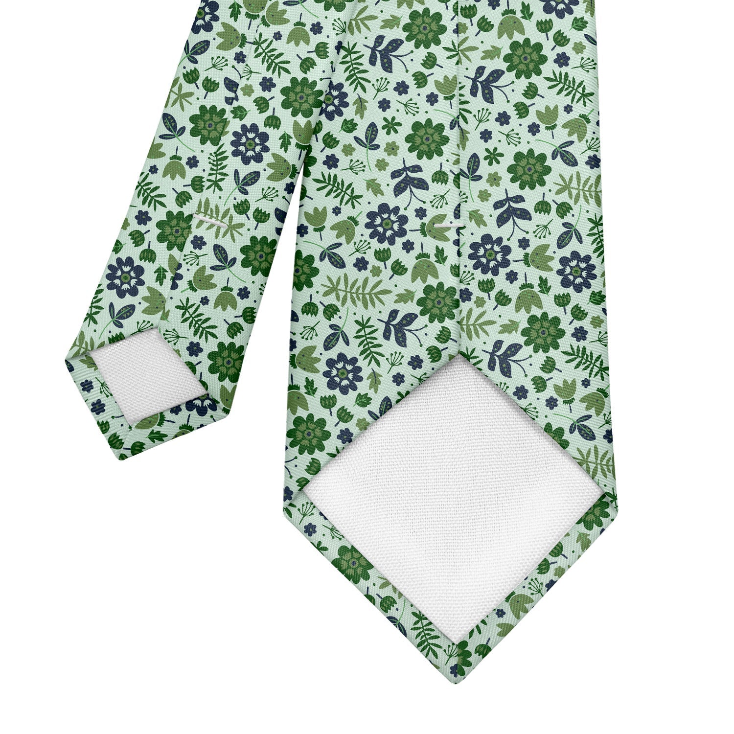 Field Floral Necktie - Tipping - Knotty Tie Co.