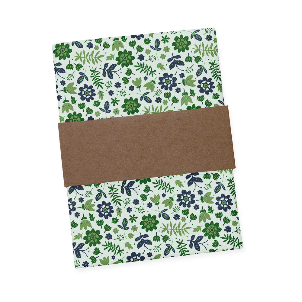 Field Floral Pocket Square - Packaging - Knotty Tie Co.