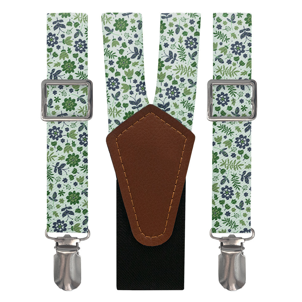 Field Floral Suspenders - Main View - Knotty Tie Co.