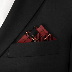 Finestra Plaid Pocket Square