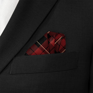 Finestra Plaid Pocket Square
