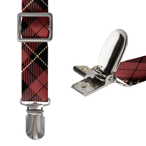 Finestra Plaid Suspenders
