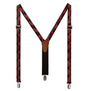 Finestra Plaid Suspenders